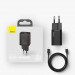 Baseus Super Si USB-C PD Wall Charger 20W (TZCCSUP-B01) - захранване за ел. мрежа с USB-C изход с технология за бързо зареждане и USB-C към Lightning кабел (черен) 12