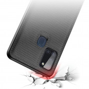 Dux Ducis Fino Series Case - хибриден удароустойчив кейс за Samsung Galaxy A21s (черен) 2