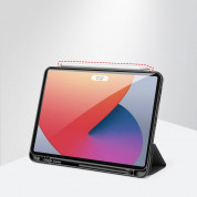 DUX DUCIS Domo Tablet Case - полиуретанов кейс с поставка и отделение за Apple Pencil 2 за iPad Pro 11 M1 (2021), iPad Pro 11 (2020), iPad Pro 11 (2018) (черен) 8