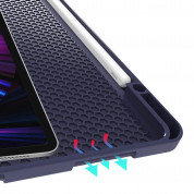 DUX DUCIS Osom TPU Gel Tablet Cover - термополиуретанов (TPU) кейс и поставка за iPad Pro 12.9 M1 (2021) (черен) 12