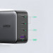 Ugreen GaN Fast Wall Charger PPS 100W - захранване за ел. мрежа за лаптопи, смартфони и таблети с USB и 3xUSB-C изходи с технология за бързо зареждане (черен) 5