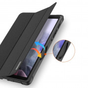 DUX DUCIS Domo Tablet Case - полиуретанов калъф и поставка за Samsung Galaxy Tab A7 Lite 8.7 (2021) (черен) 9