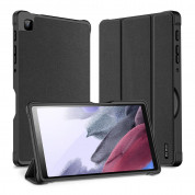 DUX DUCIS Domo Tablet Case - полиуретанов калъф и поставка за Samsung Galaxy Tab A7 Lite 8.7 (2021) (черен)