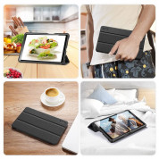 DUX DUCIS Domo Tablet Case - полиуретанов калъф и поставка за Samsung Galaxy Tab A7 Lite 8.7 (2021) (черен) 10