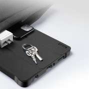 DUX DUCIS Domo Tablet Case - полиуретанов калъф и поставка за Samsung Galaxy Tab A7 Lite 8.7 (2021) (черен) 6