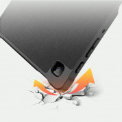DUX DUCIS Domo Tablet Case - полиуретанов калъф и поставка за Samsung Galaxy Tab A7 Lite 8.7 (2021) (черен) 4
