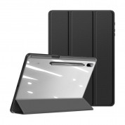 DUX DUCIS Toby Tablet Case - хибриден удароустойчив кейс за Samsung Galaxy Tab S7 Plus (черен-прозрачен) 9