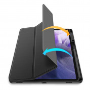 DUX DUCIS Toby Tablet Case - хибриден удароустойчив кейс за Samsung Galaxy Tab S7 Plus (черен-прозрачен) 6