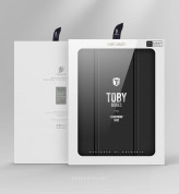 DUX DUCIS Toby Tablet Case - хибриден удароустойчив кейс за Samsung Galaxy Tab S7 Plus (черен-прозрачен) 16