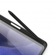 DUX DUCIS Toby Tablet Case - хибриден удароустойчив кейс за Samsung Galaxy Tab S7 Plus (черен-прозрачен) 8