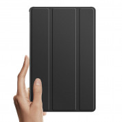 DUX DUCIS Toby Tablet Case - удароустойчив хибриден кейс за Samsung Galaxy Tab A7 Lite (черен-прозрачен) 7