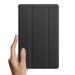 DUX DUCIS Toby Tablet Case - удароустойчив хибриден кейс за Samsung Galaxy Tab A7 Lite (черен-прозрачен) 8