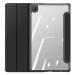 DUX DUCIS Toby Tablet Case - удароустойчив хибриден кейс за Samsung Galaxy Tab A7 Lite (черен-прозрачен) 2