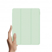DUX DUCIS Toby Tablet Case - хибриден удароустойчив кейс с отделение за Apple Pencil 2 за iPad Pro 12.9 M1 (2021) (зелен) 11