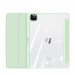 DUX DUCIS Toby Tablet Case - хибриден удароустойчив кейс с отделение за Apple Pencil 2 за iPad Pro 12.9 M1 (2021) (зелен) 2