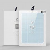 DUX DUCIS Toby Tablet Case - хибриден удароустойчив кейс с отделение за Apple Pencil 2 за iPad Pro 12.9 M1 (2021) (син) 14