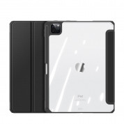 DUX DUCIS Toby Tablet Case - хибриден удароустойчив кейс с отделение за Apple Pencil 2 за iPad Pro 12.9 M1 (2021) (черен) 1