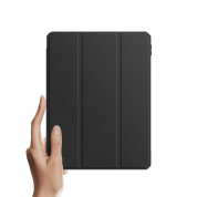 DUX DUCIS Toby Tablet Case - хибриден удароустойчив кейс с отделение за Apple Pencil 2 за iPad Pro 12.9 M1 (2021) (черен) 11