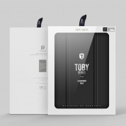 DUX DUCIS Toby Tablet Case - хибриден удароустойчив кейс с отделение за Apple Pencil 2 за iPad Pro 12.9 M1 (2021) (черен) 14