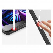 DUX DUCIS Toby Tablet Case - хибриден удароустойчив кейс с отделение за Apple Pencil 2 за iPad Pro 11 M2 (2022), iPad Pro 11 M1 (2021), iPad Pro 11 (2020), iPad Pro 11 (2018) (розов) 14