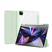DUX DUCIS Toby Tablet Case - хибриден удароустойчив кейс с отделение за Apple Pencil 2 за iPad Pro 11 M2 (2022), iPad Pro 11 M1 (2021), iPad Pro 11 (2020), iPad Pro 11 (2018) (зелен)