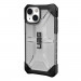 Urban Armor Gear Plasma - удароустойчив хибриден кейс за iPhone 13 mini (прозрачен) 2
