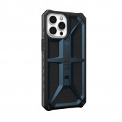 Urban Armor Gear Monarch Case - удароустойчив хибриден кейс за iPhone 13 Pro Max (син) 2