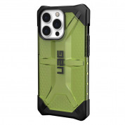 Urban Armor Gear Plasma - удароустойчив хибриден кейс за iPhone 13 Pro Max (зелен) 1