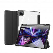 DUX DUCIS Toby Tablet Case - хибриден удароустойчив кейс с отделение за Apple Pencil 2 за iPad Pro 11 M1 (2021), iPad Pro 11 (2020), iPad Pro 11 (2018) (черен)