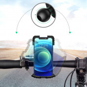 Ugreen Bicycle Motorcycle Phone Holder - универсална поставка за колело и мотоциклет за мобилни телефони (черен) 2