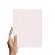 DUX DUCIS Toby Tablet Case - хибриден удароустойчив кейс с отделение за Apple Pencil 2 за iPad Air 5 (2022), iPad Air 4 (2020) (розов) 2
