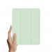 DUX DUCIS Toby Tablet Case - хибриден удароустойчив кейс с отделение за Apple Pencil 2 за iPad Air 5 (2022), iPad Air 4 (2020) (зелен) 3