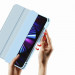 DUX DUCIS Toby Tablet Case - хибриден удароустойчив кейс с отделение за Apple Pencil 2 за iPad Air 5 (2022), iPad Air 4 (2020) (син) 10
