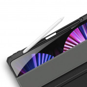 DUX DUCIS Toby Tablet Case - хибриден удароустойчив кейс с отделение за Apple Pencil 2 за iPad Air 4 (2020) (черен) 7