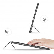 DUX DUCIS Toby Tablet Case - хибриден удароустойчив кейс с отделение за Apple Pencil 2 за iPad Air 5 (2022), iPad Air 4 (2020) (черен) 11
