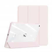 DUX DUCIS Toby Tablet Case - хибриден удароустойчив кейс с отделение за Apple Pencil за iPad 9 (2021), iPad 8 (2020), iPad 7 (2019) (розов) 1