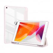 DUX DUCIS Toby Tablet Case - хибриден удароустойчив кейс с отделение за Apple Pencil за iPad 9 (2021), iPad 8 (2020), iPad 7 (2019) (розов) 9