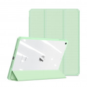 DUX DUCIS Toby Tablet Case - хибриден удароустойчив кейс с отделение за Apple Pencil за iPad 9 (2021), iPad 8 (2020), iPad 7 (2019) (зелен) 1
