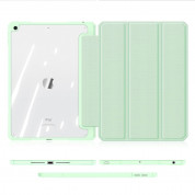 DUX DUCIS Toby Tablet Case - хибриден удароустойчив кейс с отделение за Apple Pencil за iPad 9 (2021), iPad 8 (2020), iPad 7 (2019) (зелен) 4