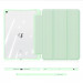 DUX DUCIS Toby Tablet Case - хибриден удароустойчив кейс с отделение за Apple Pencil за iPad 9 (2021), iPad 8 (2020), iPad 7 (2019) (зелен) 5