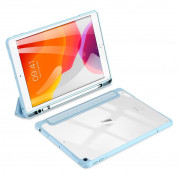 DUX DUCIS Toby Tablet Case - хибриден удароустойчив кейс с отделение за Apple Pencil за iPad 9 (2021), iPad 8 (2020), iPad 7 (2019) (син) 1