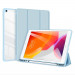 DUX DUCIS Toby Tablet Case - хибриден удароустойчив кейс с отделение за Apple Pencil за iPad 9 (2021), iPad 8 (2020), iPad 7 (2019) (син) 3