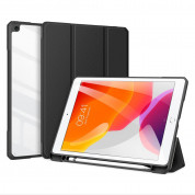 DUX DUCIS Toby Tablet Case - хибриден удароустойчив кейс с отделение за Apple Pencil за iPad 9 (2021), iPad 8 (2020), iPad 7 (2019) (черен) 1