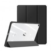 DUX DUCIS Toby Tablet Case - хибриден удароустойчив кейс с отделение за Apple Pencil за iPad 9 (2021), iPad 8 (2020), iPad 7 (2019) (черен) 11