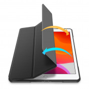 DUX DUCIS Toby Tablet Case - хибриден удароустойчив кейс с отделение за Apple Pencil за iPad 9 (2021), iPad 8 (2020), iPad 7 (2019) (черен) 4