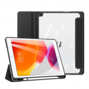 DUX DUCIS Toby Tablet Case - хибриден удароустойчив кейс с отделение за Apple Pencil за iPad 9 (2021), iPad 8 (2020), iPad 7 (2019) (черен)