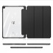 DUX DUCIS Toby Tablet Case - хибриден удароустойчив кейс с отделение за Apple Pencil за iPad 9 (2021), iPad 8 (2020), iPad 7 (2019) (черен) 8