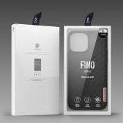 Dux Ducis Fino Series Case - хибриден удароустойчив кейс за iPhone 13 mini (черен) 4