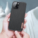 Dux Ducis Fino Series Case - хибриден удароустойчив кейс за iPhone 13 (черен) 14