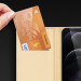 Dux Ducis Skin Pro Case - кожен калъф с поставка и отделение за кр. карти за iPhone 13 Pro (черен) 16